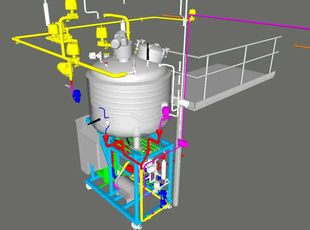 Diseño de reactor para la industria farmacéutica